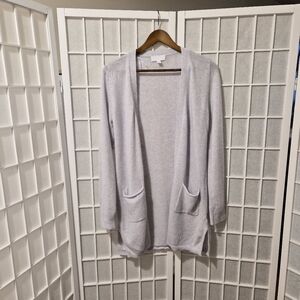 Cashmere Long Cardigan Sz 4